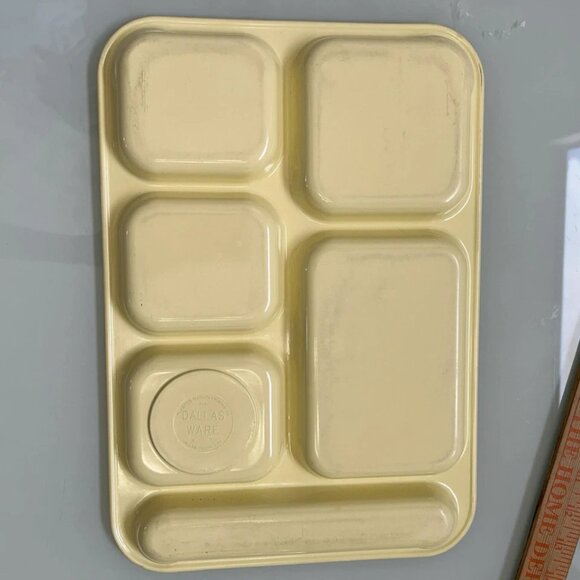 Set of 2 Vintage Dallas Ware Cafeteria Plastic Trays P71 * Made in USA - Picture 10 of 10